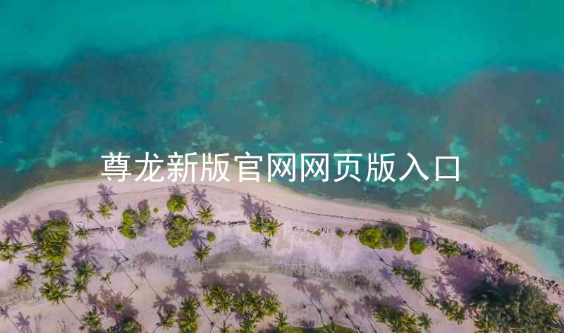 尊龙新版官网网页版入口