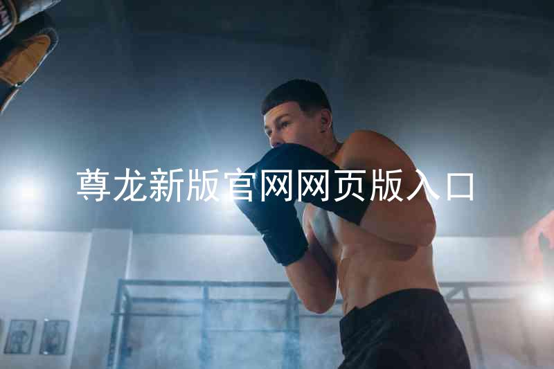 尊龙新版官网网页版入口